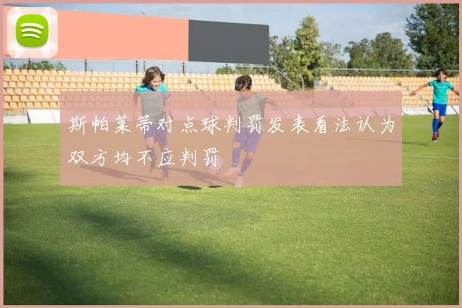 斯帕莱蒂对点球判罚发表看法认为双方均不应判罚