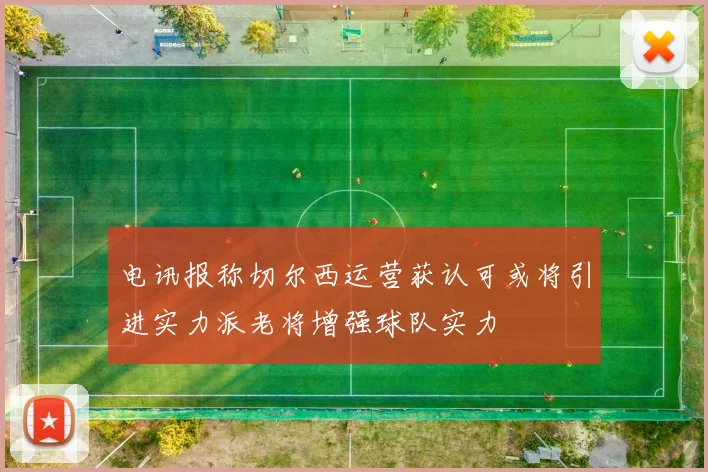 电讯报称切尔西运营获认可或将引进实力派老将增强球队实力